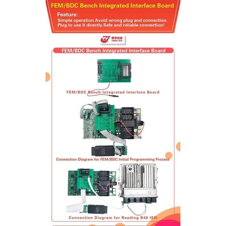 Yanhua YanHua: ACDP FEM BDC Bench Integrated Interface Board YH-FEM-BDC